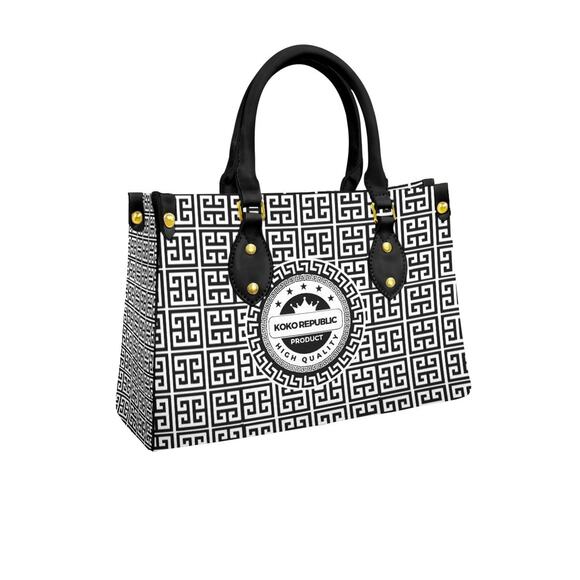Women's Tote Bag With Black Handle - Picture 2 of 5